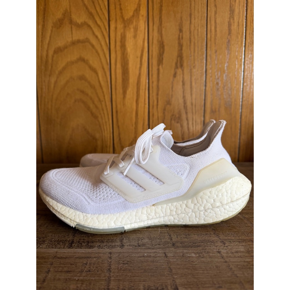 Adidas Ultraboost Primeblue Running Shoes White Womens 7.5
